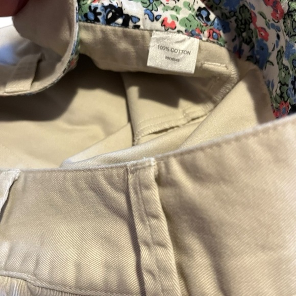 Van Heusen khaki capri pants women’s size 10 spring summer 100% cotton - Picture 7 of 7